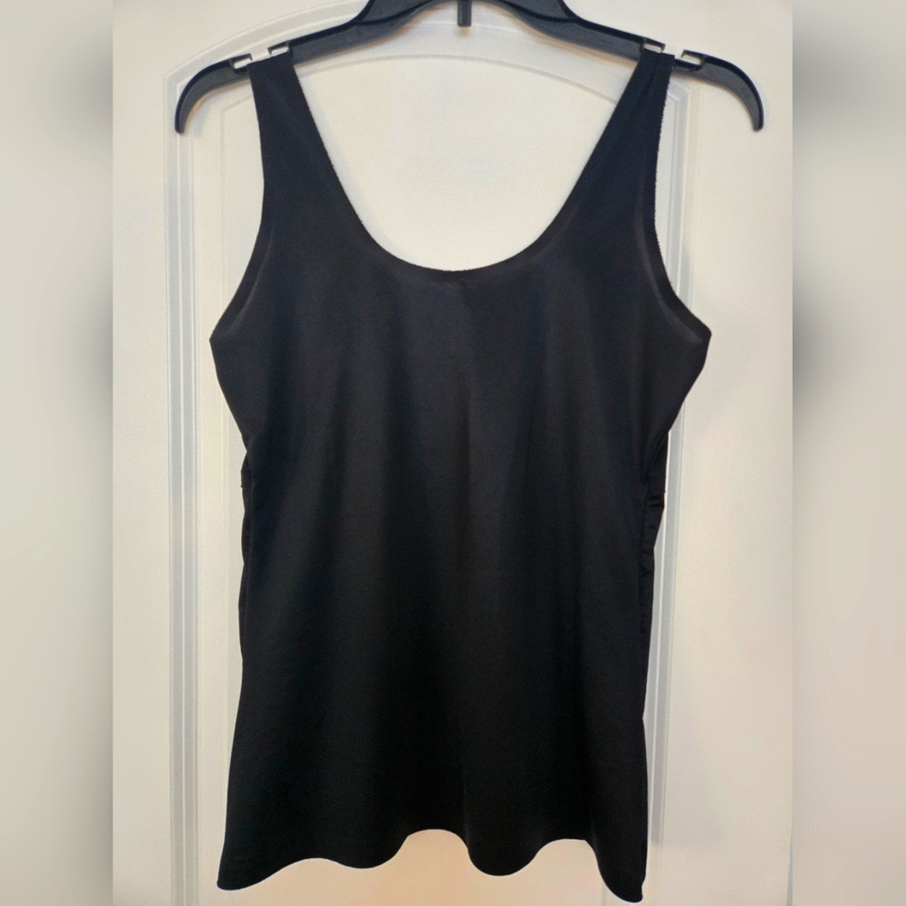 SPANX Black Sleeveless Top - Large - Picture 2 of 6